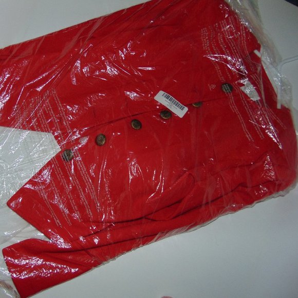 MODA International VS - Red Knit Power Suit - Size S - Picture 2 of 9